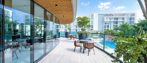 Restaurante al aire libre