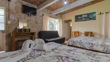 1 bedroom, internet, bed sheets