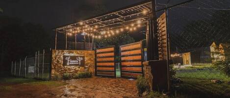 Enceinte de l’hébergement