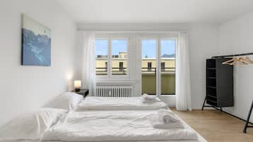 2 Schlafzimmer, Bügeleisen/Bügelbrett, kostenloses WLAN, Bettwäsche