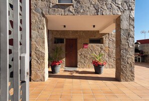 Entrada de l'allotjament
