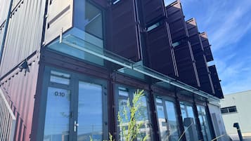 Voorkant van accommodatie