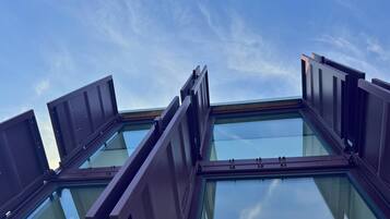 Voorkant van accommodatie