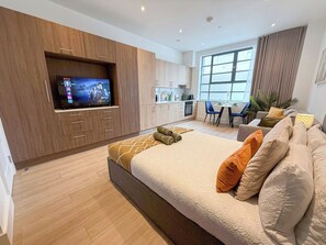 1 bedroom, iron/ironing board, free WiFi, bed sheets