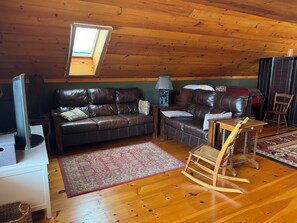 TV, DVD player, table tennis, stereo