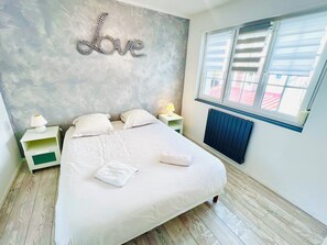 3 habitaciones, tabla de planchar con plancha y wifi 