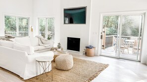 Smart-tv en een stereo
