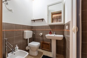 Een douche, een haardroger
