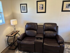 TV connectée, cheminée