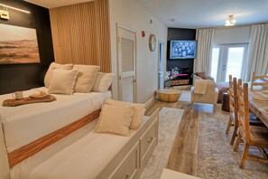 2 bedrooms, iron/ironing board, WiFi, bed sheets - Modern Sage & Stone Retreat - Smoky Mountains Getaway for 9 - Near Nat'l Park (Pigeon Forge)