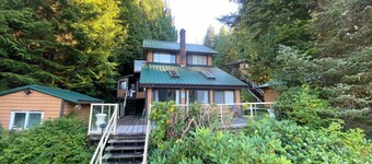 Waterfront home located in peaceful Bamfield Inlet with private dock.