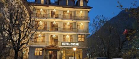 Fassade der Unterkunft