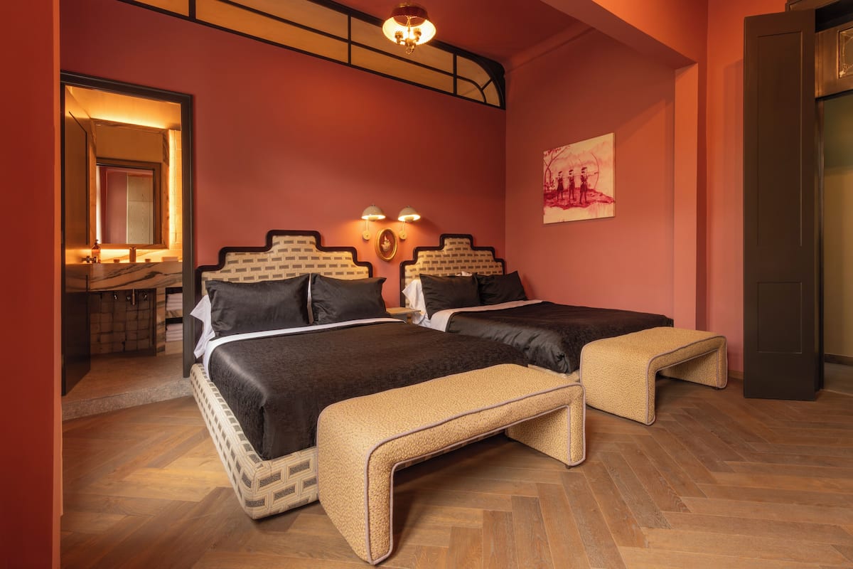 Deluxe Double Room, Courtyard View | In-room safe, desk, soundproofing, free WiFi