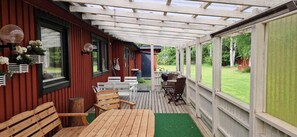Outdoor dining - Spacious villa in idyllic fishing village, Västerbotten (Västerbottens län)
