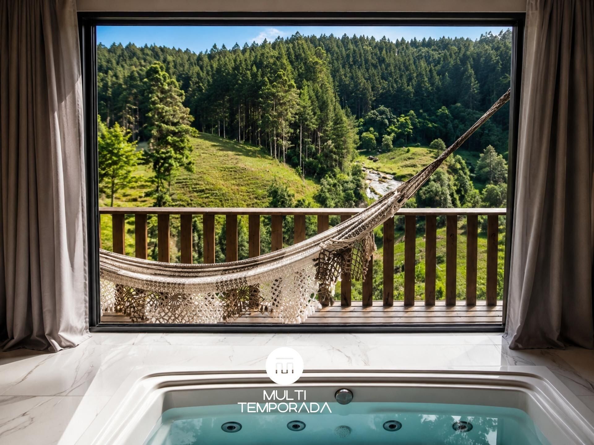 Comfort Chalet | Private spa tub