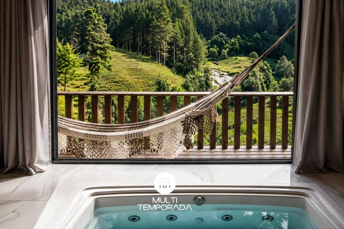 Chalet Confort | Bañera de hidromasaje privada