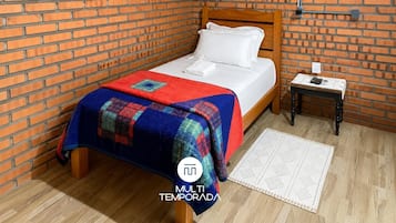 Ropa de cama de alta calidad, wifi gratis y decoración personalizada