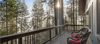 Secluded Garden Valley Cabin with Deck & Views!