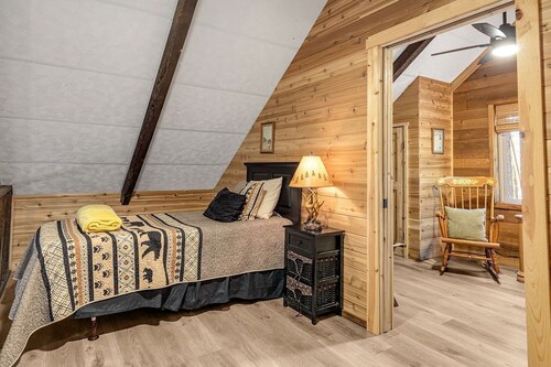 Secluded Garden Valley Cabin with Deck & Views!