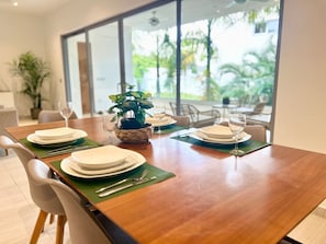 Dining - Beachside Comfort • 2BR Condo w/ Pool & Terrace (Las Terrenas)