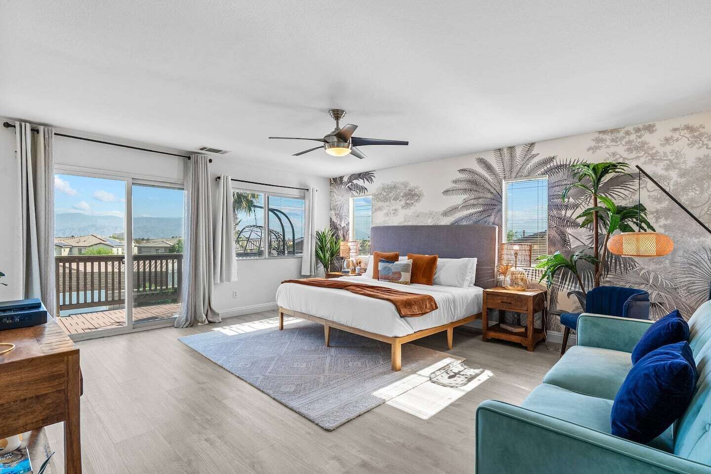 Smart-tv, eldstad och tv-spel