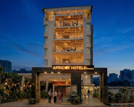 Front of property. Hotel Apricot One Udaipur -Near Fateh Sagar Lake