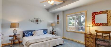 3 makuuhuonetta, työpöytä, silitysrauta/-lauta, Wi-Fi