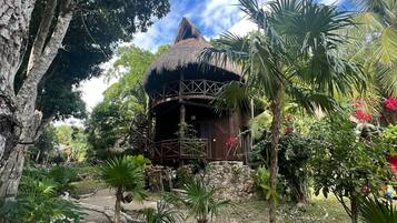 Cabane Supérieure, vue lagon