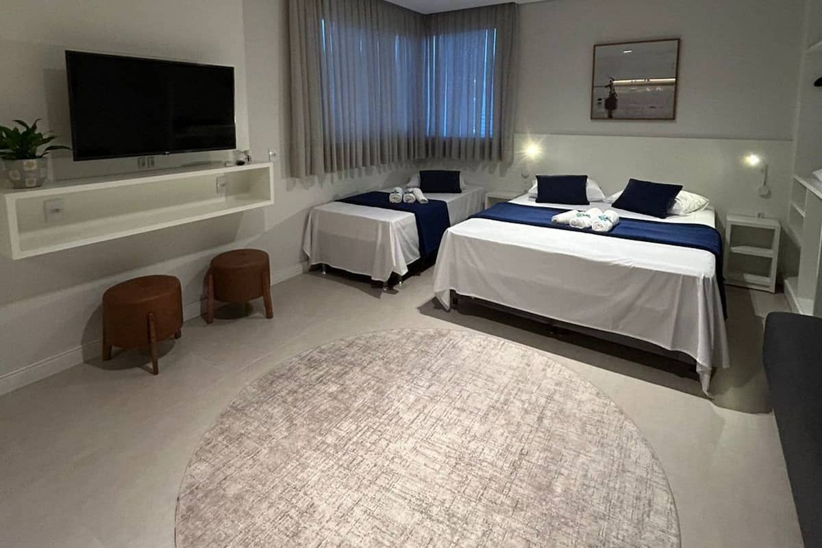 Loft Praia do Trapiche - D´Santa Loft´s - Penha | 고급 침구, 책상, 무료 WiFi, 각각 다른 스타일의 인테리어