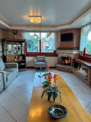 Sitteområde i lobbyen