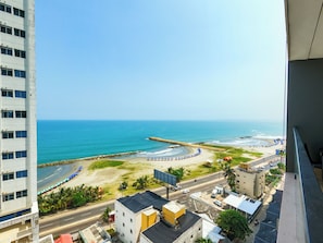 Superior Apartment, Balcony, Beach View | Balcony