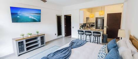 1 soveværelse, strygejern/strygebræt, Wi-Fi, sengetøj