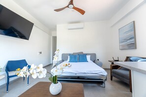 Bügeleisen/Bügelbrett, WLAN, Bettwäsche