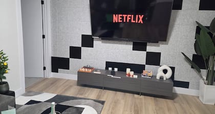 2 Suites, 2 Bedrooms, 2 Bathrooms & 2 living areas.