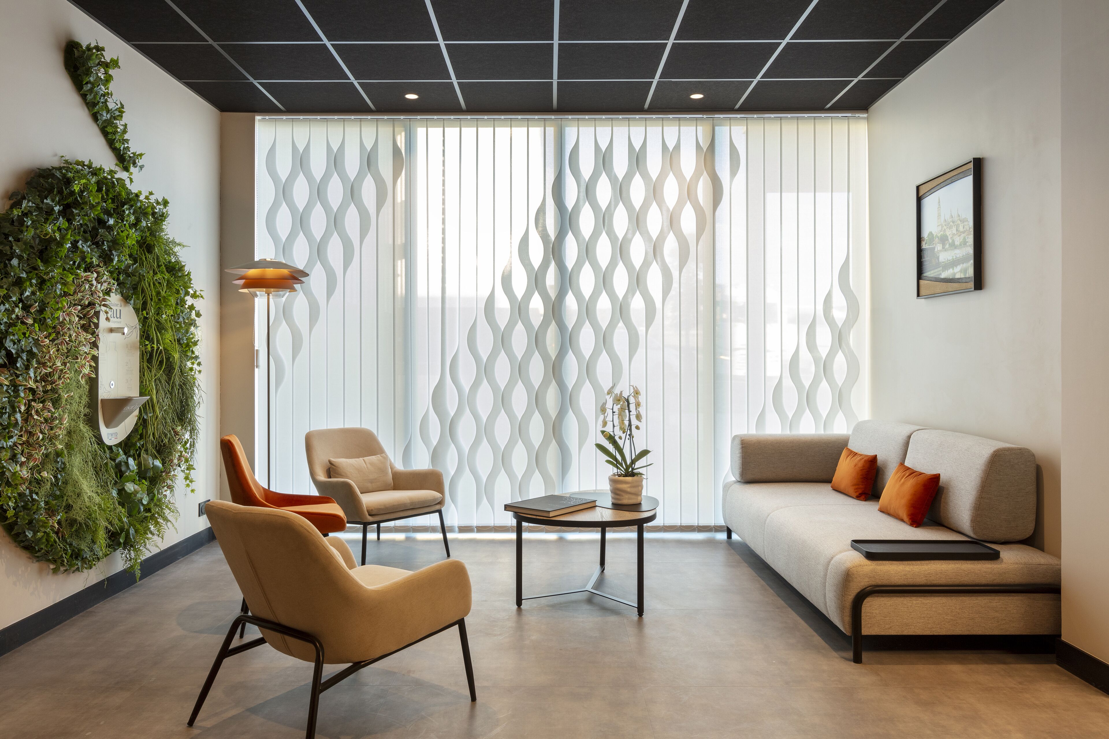 Khu tiếp khách ở sảnh