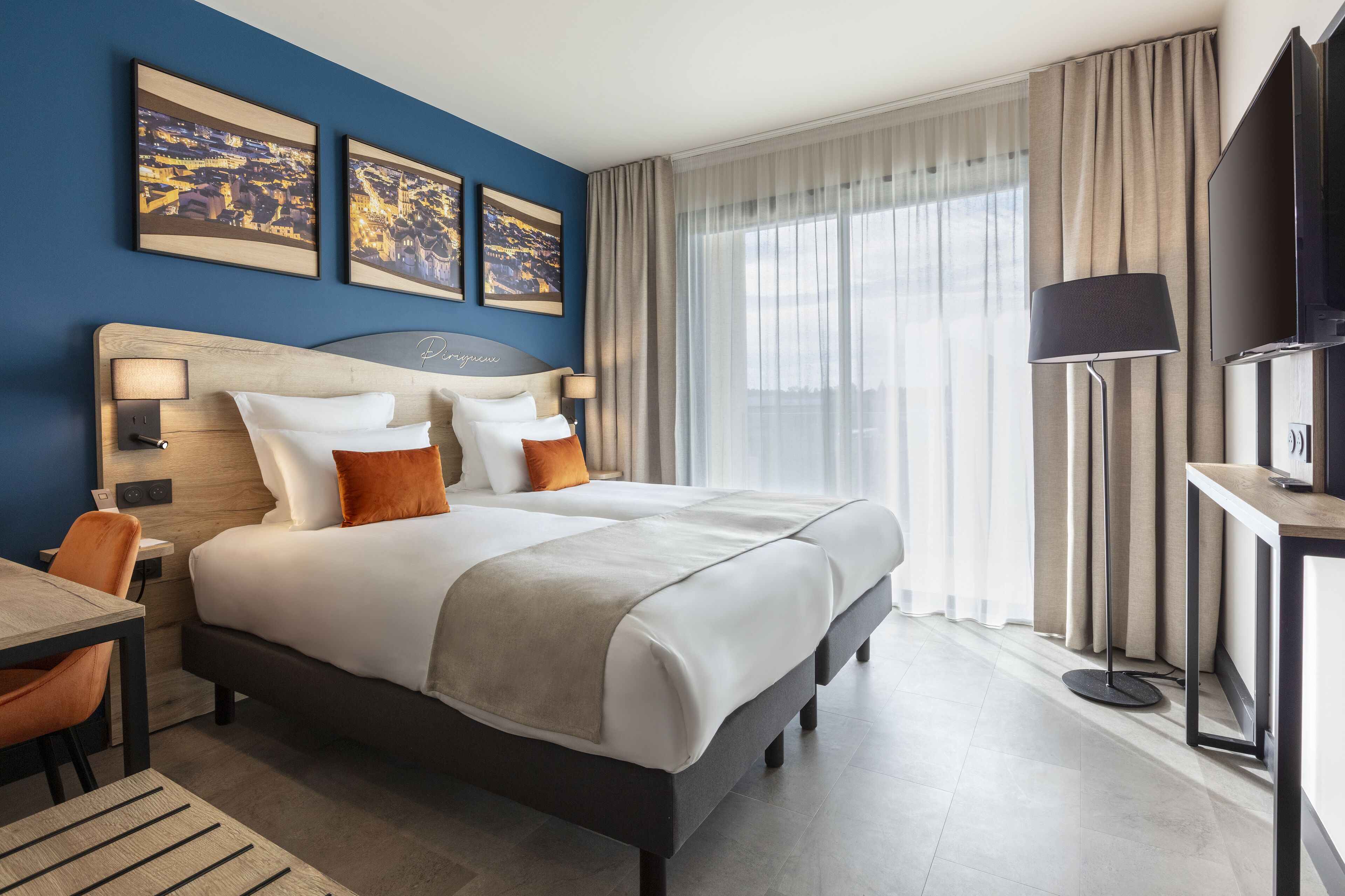 Literie de qualité supérieure, coffres-forts dans les chambres