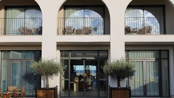 Voorkant van accommodatie