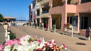 Uitzicht vanuit accommodatie