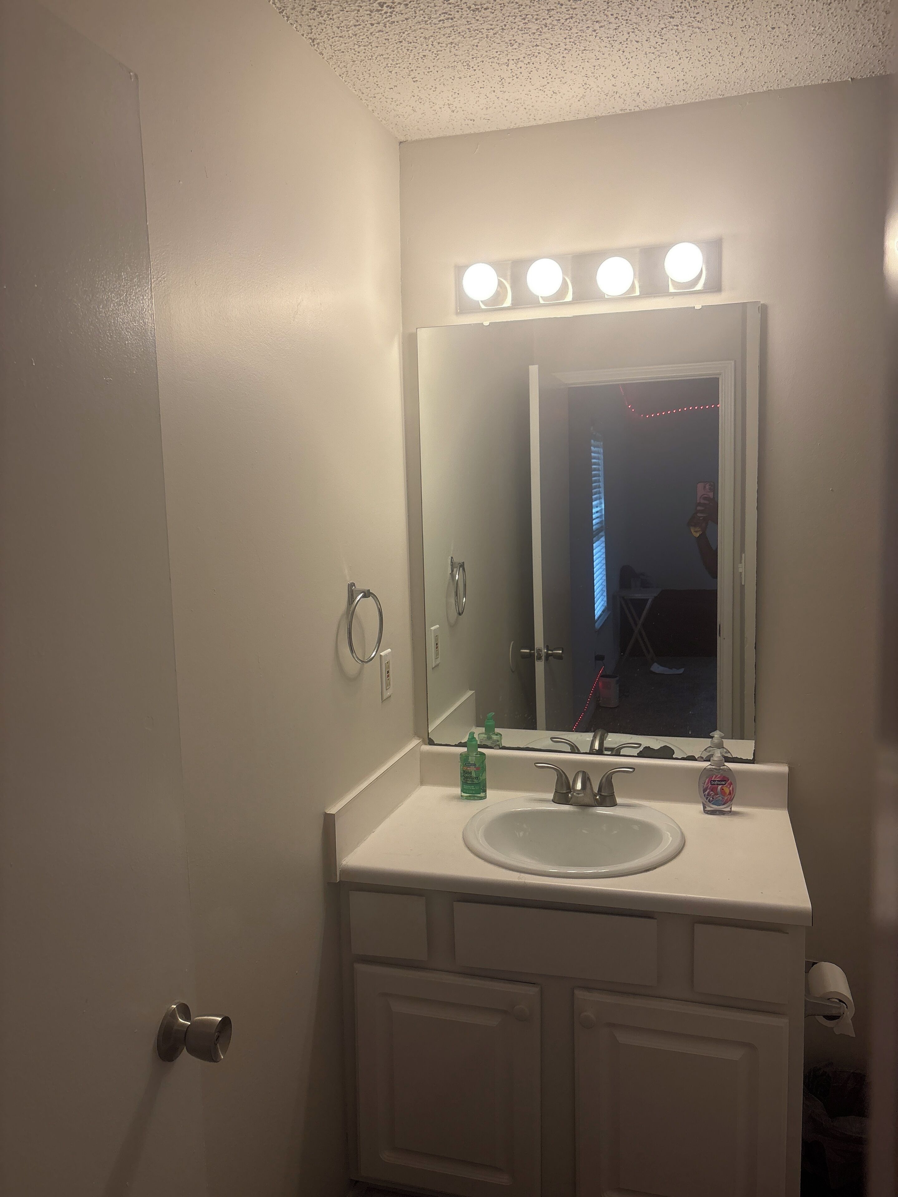 Towels, soap, toilet paper