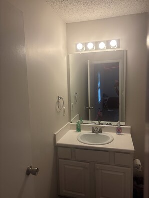 Towels, soap, toilet paper