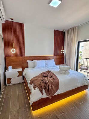 1 soverom, strykejern/-brett, wi-fi (inkludert) og sengetøy