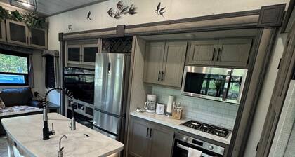 Pierson Campsite on a farm with farm animals!