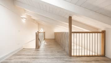 Comfort-Maisonette, Gartenblick | Kostenloses WLAN, Bettwäsche