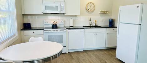 Microwave, oven, dishwasher