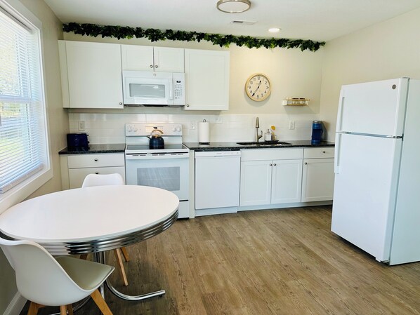 Microwave, oven, dishwasher