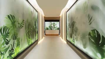 Salas de tratamientos para parejas, sauna, baño turco