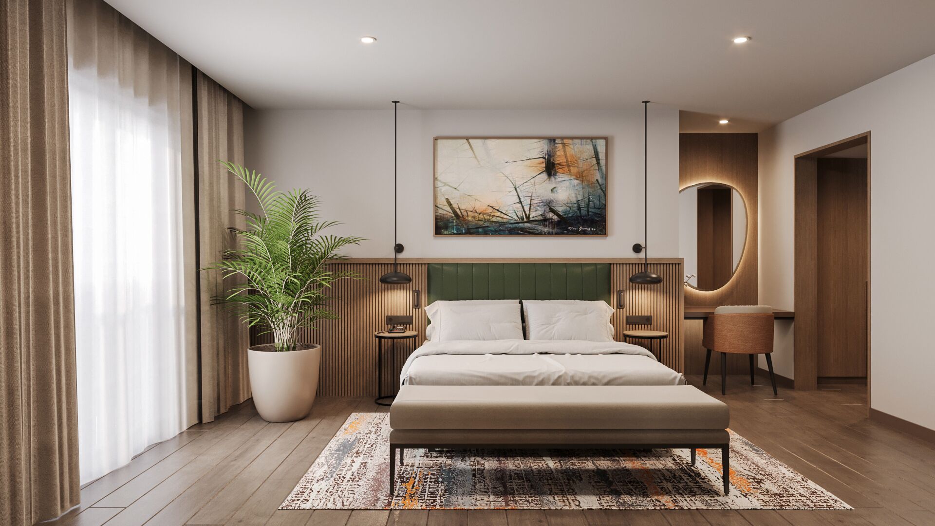 プレジデンシャル スイート キングベッド 1 台