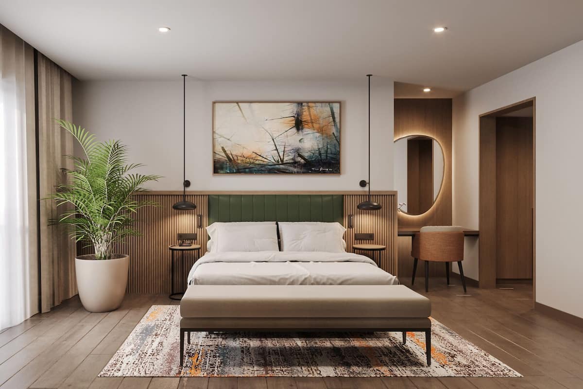 Suite Présidentielle, 1 trÚs grand lit