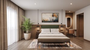 Suite Présidentielle, 1 trÚs grand lit