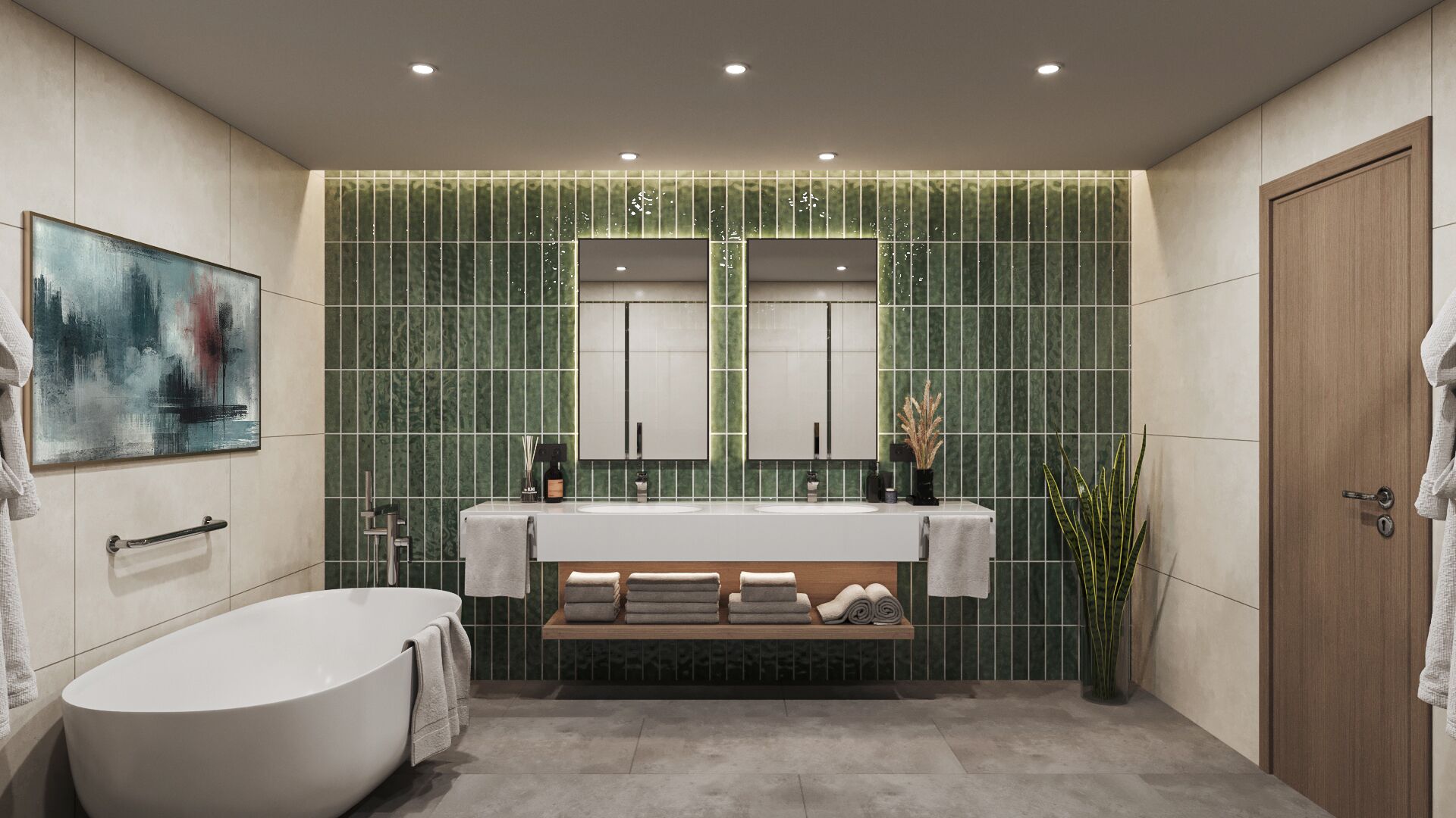 プレジデンシャル スイート キングベッド 1 台 | バスルーム